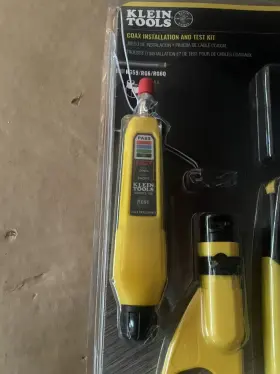 Vdv002818 Klein Tools Coax Cable Installation And Test Kit #3