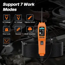 Pb100 Kzyee Ps100 12v 24v Automotive Power Circuit Tester Probe Kit Fuel Inject Diagnostic #2