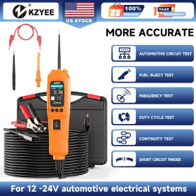 Pb100 Kzyee Ps100 12v 24v Automotive Power Circuit Tester Probe Kit Fuel Inject Diagnostic