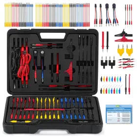 Luzrise Lr-tk-1 110-pcs Automotive Multimeter Test Leads Kit With Black