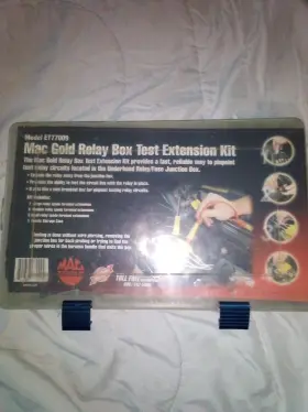 Et77009 Mac Like New Tools Gold Relay Box Test Extension Kit