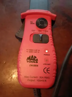 Em120a Mac Tools Ac/dc Ma Current Probe For Oscilloscopes And Auto #2