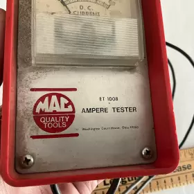 Et-1008 Mac Tools Amperes Amperage Tester Used Works #2