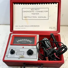 Et-7677 Mac Tools Vintage Et920 Tach Dwell Volts Ohms Amps Gauge Guaranteed Working