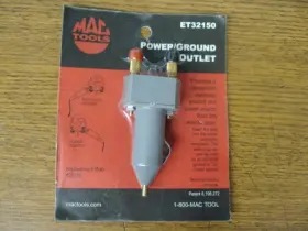 Mac Tools Et32150 P/n Power/ground Outlet Made Usa Bin 22