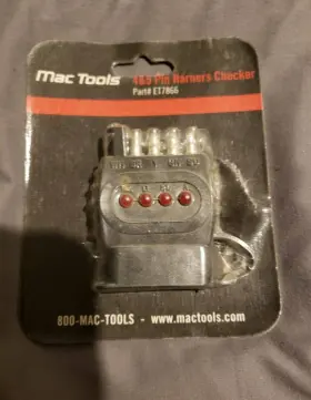 Et7866 Mac Tools 4 And 5 Pin Harness Tester