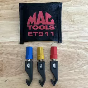 Et911 Mac Tools 3pc Wire Piercing Test Adapter Set With Pouch Read