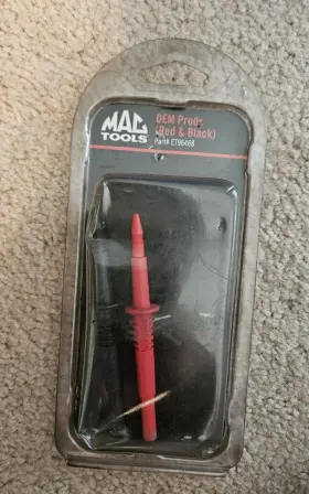 Et96468 Mac Tools Red And Black Modular Test Probe Set