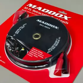 58024 Maddox 30ft Retractable Test Leads Used For Testing Electrical Circuits #2
