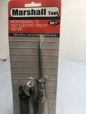 66715 Marshall Toll Tool Professional 12-volt Electric Circuit Tester New #2