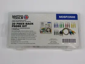 Mdpb23500 Matco Tools 20 Piece Back Probe Kit
