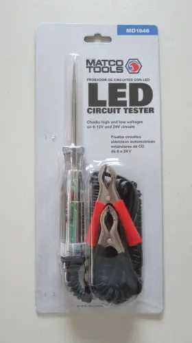 Md1646 Matco Tools New Led Circuit Tester