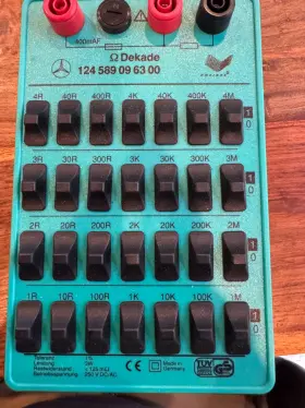 Mercedes-benz 001589760900 Dakade Precision Resistor - Mercedes-benz 124-589-09-63-00