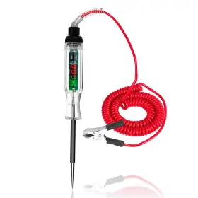 Middrivr Mj2020 Automotive Test Light With 3-24v Led Digital Display Green Red
