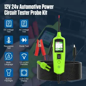 U-b530ct-20 Motocoche Power Circuit Probe Tester - 12v/24v Voltage With 33ft Cable Ac/dc Ci #2