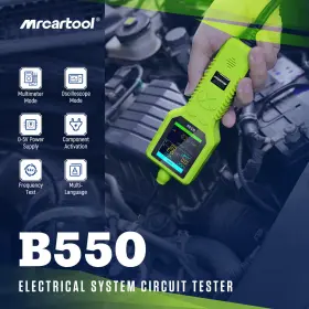Mmt246 Mrcartool Circuit Tester Probe Car Electrical System Voltage Current Analyzer Multimeter #2