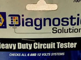 700-1437 Napa New Diagnostic Solutions Heavy Duty Circuit Tester 6v And 12v System #3
