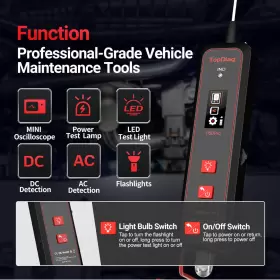 P50pro &nbsp Topdiag Automotive Circuit Tester Probe M6o5 #3