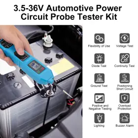 3.5-36v Nsioutlet 601549171581 Multi-functional Car Power Circuit Electrical Tester Probe Test Light #3