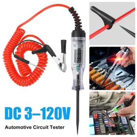 Nsioutlet 655887833809 Automotive Test Light Led Digital Voltage Display 3-80v Circuit Tester Car Truck