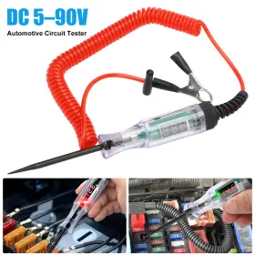5-90v Nsioutlet 690770212293 Automotive Digital Circuit Tester Led Test Light Probe Car Electrical Tool