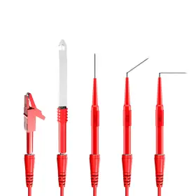 P1920b Peakelect Back Probe Kit 30pcs Banana Plug To Copper Alligator Clip Automotive #3