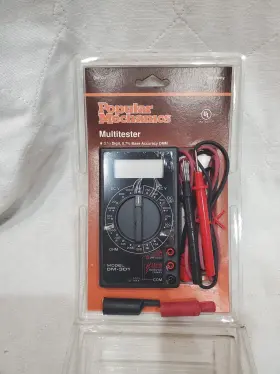 Popular Mechanics Dm301 Nos Multitester Electrical Tester