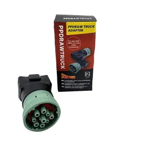 Power Probe 816724022750 Obd2 To 9pin J1939 Adapter For Ppdraw