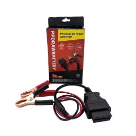 Power Probe 816724022767 Obd2 To Alligator Clamp Adapter For Ppdraw