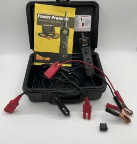 Power Probe 878253001323 3 Circuit Tester For Parts Black Test Light Diagnostic