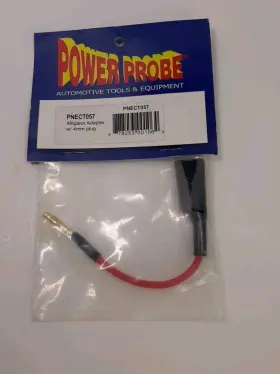 Pnect057 Power Probe Powerprobe Alligator Clip 4mm Adaptor