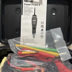 Power Probe Pp401amz01 Red Iv With Connector Kit New Open Box Read