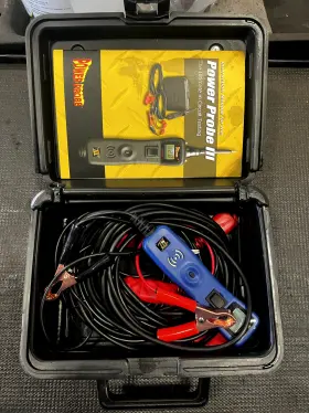 Ppr319ftc-blu Power Probe 3 Iii Blue Electrical Tester Kit Voltmeter With Accessories And Case