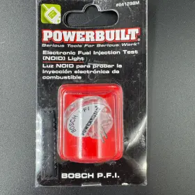 Powerbuilt 641298 Electronic Fuel Injection Test Noid Light Bosch P.f.i. #641298