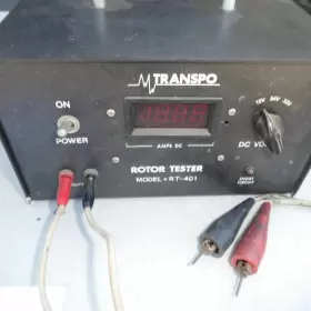 Mi-rt401 Pwrpro Used Transpo Alternator Rotor Tester 110v Ac For 12 24 32v Dc