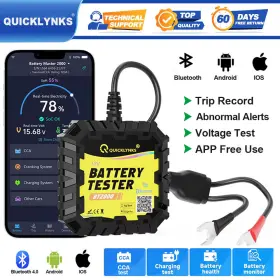 Bt2000 Quicklynks 12v Car Battery Health Mornitor Tester For Ios Android