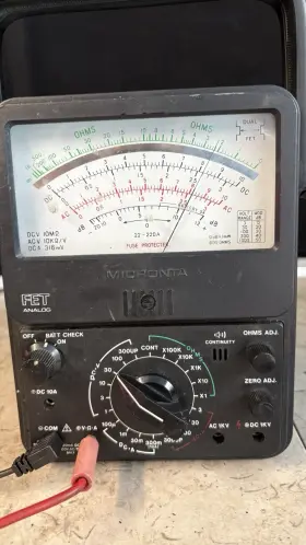 Radio Shack 20-220a Micronta 22-220a Multi Tester