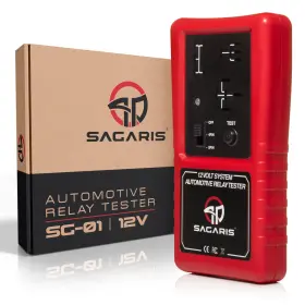 Sg-01 Sagaris 4 And 5 Pin Cordless Automotive Relay Tester For 12v Systems Batteries Included
