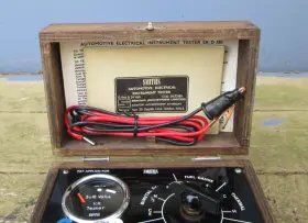 D380 Smiths Sr/d380 Vintage Automotive Electrical Instrument Tester Code #2