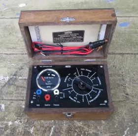 D380 Smiths Sr/d380 Vintage Automotive Electrical Instrument Tester Code