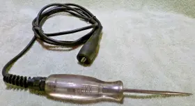 3c4f Snap-on 12 Volt Electrical Test Light Ct4f Vintage Probe Superb Condition