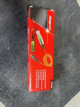 Eect4000 Snap-on For 12 V Dc Digital Lcd Display Orange Circuit Tester