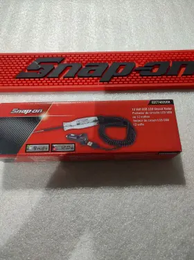 Eect402usb Snap-on Tools Brand New 12v Digital/lcd Circuit Tester Usb Plug Clr