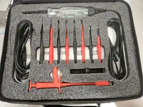 Eect413 Snap-on Used Interchangeable Tip 12v Digital Display Circuit Tester Kit