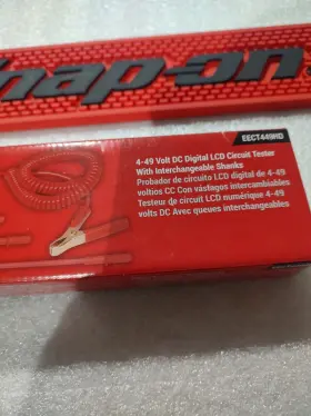 Eect449hd Snap-on Tools New 4 - 49v Dc Circuit Tester With Interchangeable Shanks #3