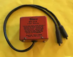 Mt-314 Snap-on Vintage 1/4 Ohm Resistor Voltage Regulator Tester Used