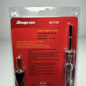 Eect2h Snap On Tools Rare Mini Style Clear Black Wire Circuit Tester 6-12 Volt New #2