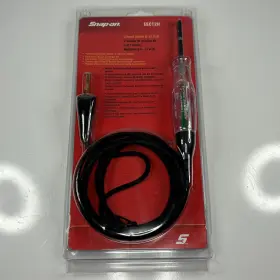 Eect2h Snap On Tools Rare Mini Style Clear Black Wire Circuit Tester 6-12 Volt New