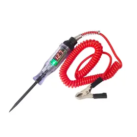 So63 Sodcay 1 Pc Car Digital Electric Pen 6v-12v-24v Dc Circuit Tester Light Test L