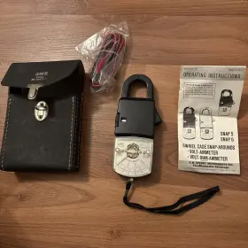 Sperry Snap-5 Vintage Aw Slim Snap 5 Clamp On Volt Ohm Ammeter